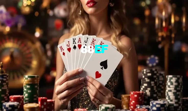 88EF casino presented on mobile device in Pakistan with slots and live games