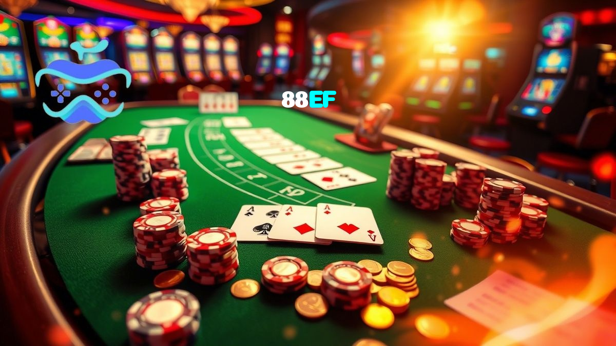 88EF casino presented on mobile device in Pakistan with slots and live games